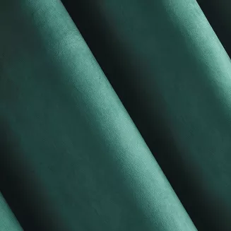 Zasłona gotowa na przelotkach PIERRE 140x250 Pierre Cardin Eurofirany turkusowy