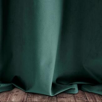 Zasłona gotowa na przelotkach PIERRE 140x250 Pierre Cardin Eurofirany turkusowy