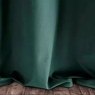 Zasłona gotowa na przelotkach PIERRE 140x250 Pierre Cardin Eurofirany turkusowy