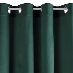 Zasłona gotowa na przelotkach PIERRE 140x250 Pierre Cardin Eurofirany turkusowy