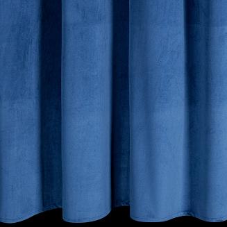 Zasłona gotowa na przelotkach ERIN 140x250 Eurofirany granatowy