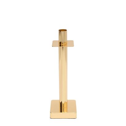 Świecznik dekoracyjny LORI 8x26 Eurofirany złoty minimalistyczny design