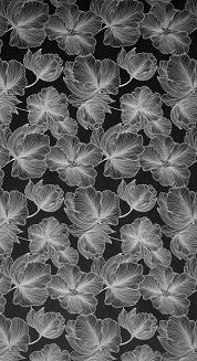 Zasłona gotowa na przelotkach STELLA 140x250 Eurofirany czarny/srebrny