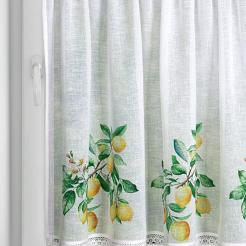 Firana gotowa na taśmie CLOE 150x90 Eurofirany biały