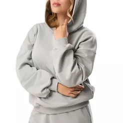 Bawełniana bluza dresowa z kapturem Babell kod 3010 eukaliptusowa