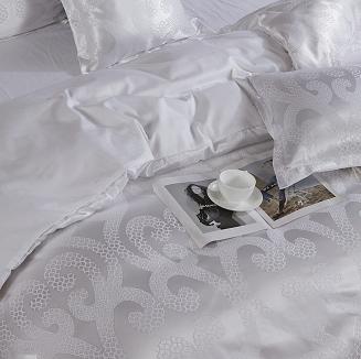 Ekskluzywna Pościel Atłasowa Z Haftem 160x200 AT003