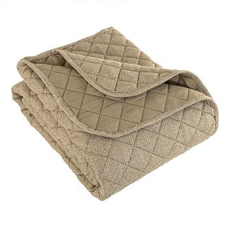 Narzuta dekoracyjna MOLLY 170x210cm pikowana strukuralna kawowa