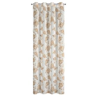 Zasłona gotowa na przelotkach MELA 140x250 Eurofirany biały