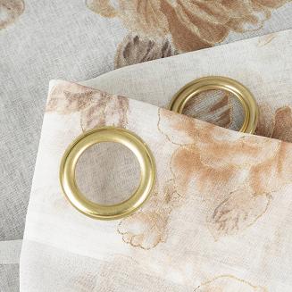 Zasłona gotowa na przelotkach MELA 140x250 Eurofirany biały