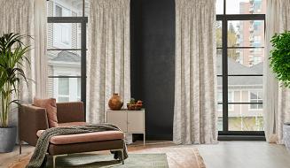 Zasłona gotowa na taśmie RIVA 140x270 Eurofirany kremowy