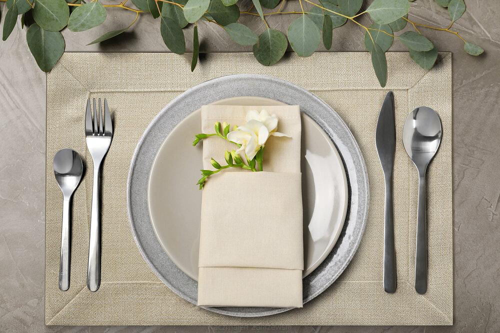 Obrus dekoracyjny LANA 30x40 Eurofirany beżowy