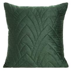 Poszewka dekoracyjna LUIZ 40x40 Eurofirany ciemnozielony