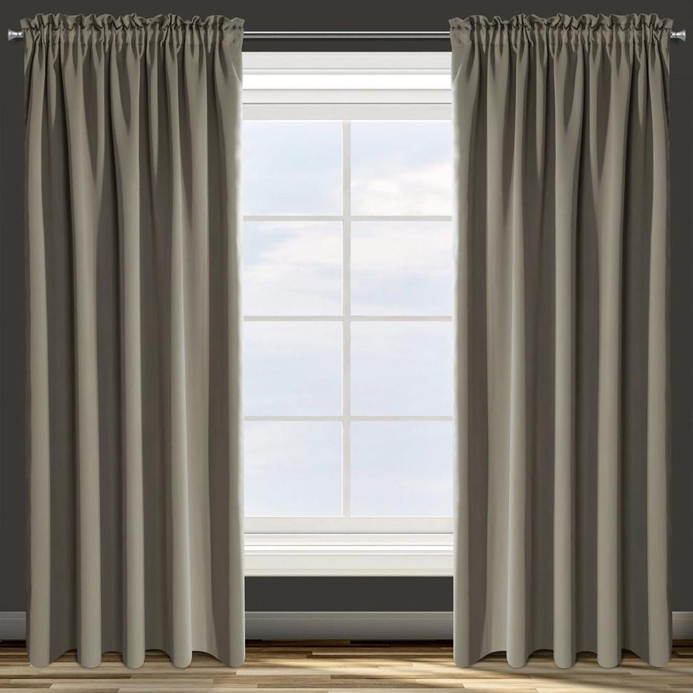 Zasłona gotowa na taśmie PARISA 135x270 Eurofirany cappuccino