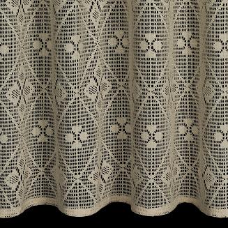 Zasłona gotowa na taśmie NELA 140x270 Eurofirany naturalny