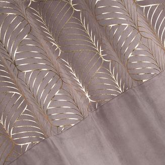 Zasłona gotowa na przelotkach LINDI 140x250 Eurofirany pudrowy róż