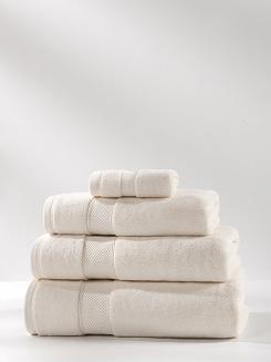 Ręcznik bawełniany Leo 100x150 kremowy