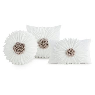 Poszewka dekoracyjna FLORES 40 Eurofirany kremowy