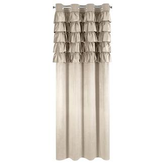 Zasłona gotowa na przelotkach AURA 140x250 Eurofirany beżowy