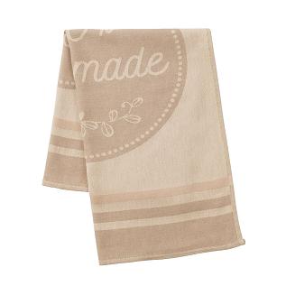 Ścierka kuchenna bawełna egipska HANDMADE 50x70 beżowa
