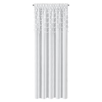 Zasłona gotowa na taśmie STELLA 140x270 Design91 biały