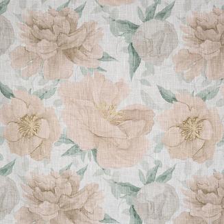 Zasłona gotowa na przelotkach KARLA 140x250 Eurofirany naturalny