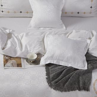 Ekskluzywna Pościel Atłasowa Z Haftem 220x200 AT012