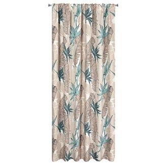 Zasłona gotowa na taśmie GARDEN 155x200 Eurofirany beżowy