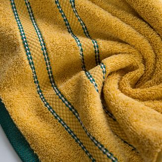 Ręcznik bawełniany KRISTI 50x90 Eurofirany musztardowy
