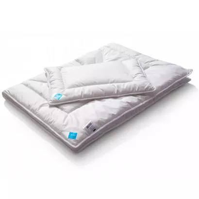 Eksluzywny komplet dziecięcy 100% PUCH gęsi AMZ - 100x135 / 40x60 BABIES PREMIUM GOLD