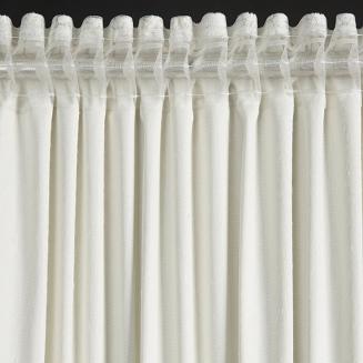 Zasłona gotowa na taśmie INGRID 140x270 Eurofirany kremowy