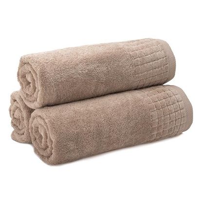 Ręcznik kąpielowy Larisa 50x100 beżowy