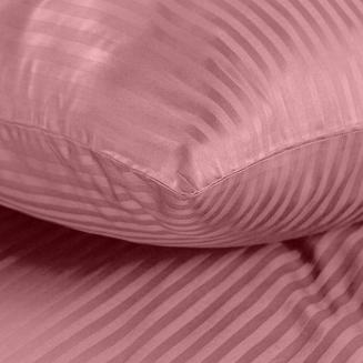 Pościel satynowa VERA 140x200 Eurofirany pudrowy róż