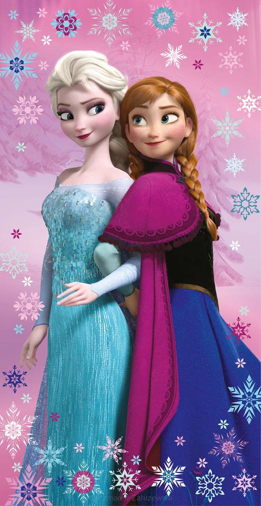 Ręcznik licencyjny 70x140 Kraina lodu