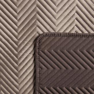 Narzuta dekoracyjna SOFIA 220x240 brązowy