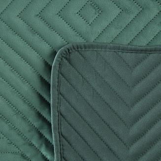 Narzuta dekoracyjna SOFIA 220x240 ciemnozielony
