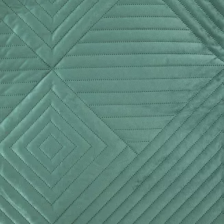Narzuta dekoracyjna SOFIA 220x240 ciemnozielony