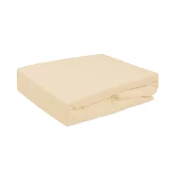 Prześcieradło frotte z gumką 220x200 Darymex jasno beżowe