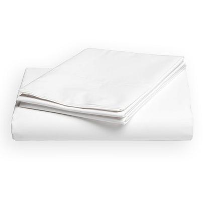 Prześcieradło hotelowe 140x220 Darymex białe gładkie