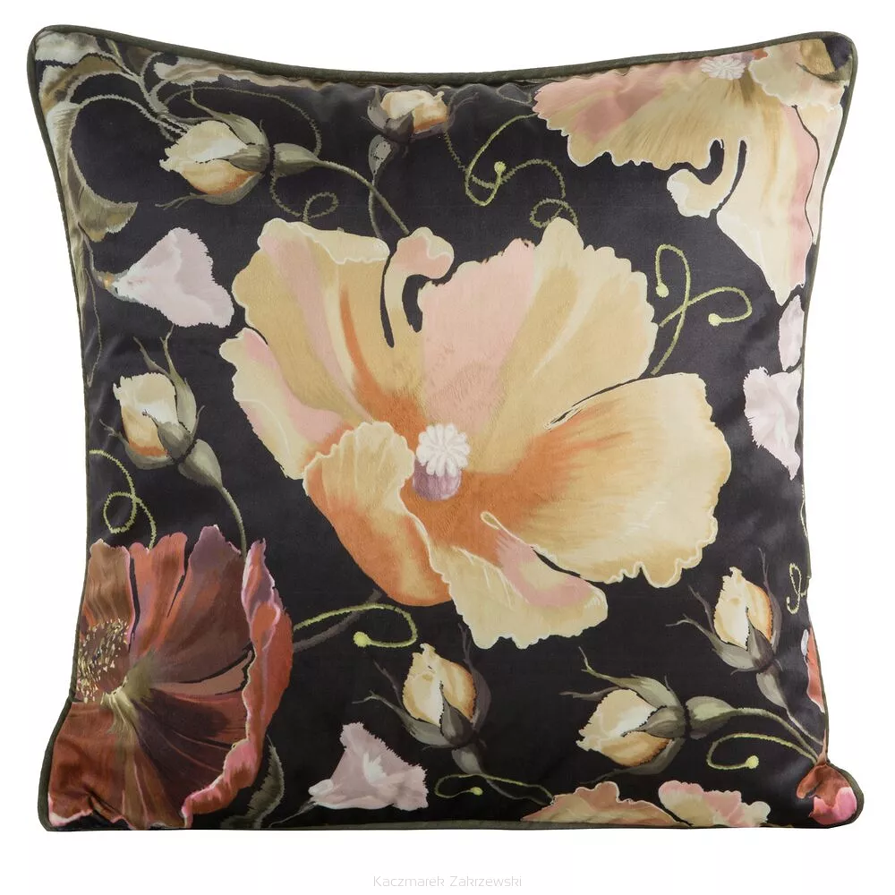 Poszewka dekoracyjna VELVET 45x45 Eurofirany czarny