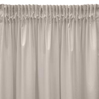 Zasłona gotowa na taśmie SIBEL 140x270 Eurofirany beżowa