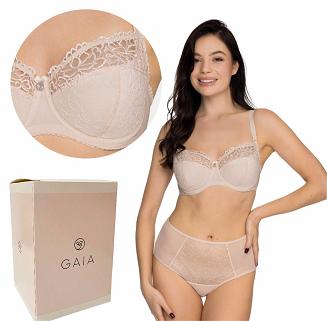 Biustonosz GAIA Semi-Soft Goldie 899 półusztywniany beżowy