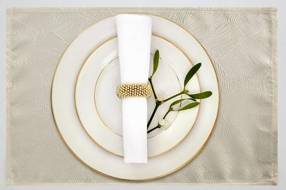 Obrus / serwetka dekoracyjny ISLA 30x40 Eurofirany kremowy