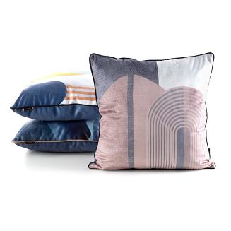 Poszewka dekoracyjna VELVET 45x45 Eurofirany beżowy