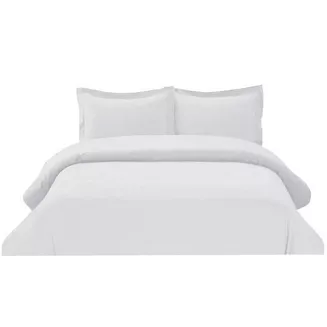 Komplet pościeli hotelowej 200x220 biała 100% bawełna