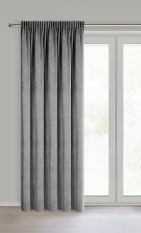 Zasłona gotowa na taśmie NESKA 140x270 Eurofirany stalowy