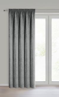 Zasłona gotowa na taśmie NESKA 140x270 Eurofirany stalowy