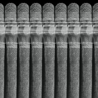 Zasłona gotowa na taśmie NESKA 140x270 Eurofirany stalowy