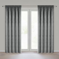 Zasłona gotowa na taśmie NESKA 140x270 Eurofirany stalowy