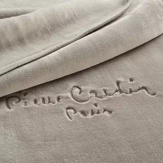 Koc Pierre Cardin CLARA1 160x220 Pierre Cardin Eurofirany ciemnobeżowy