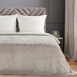 Koc Pierre Cardin CLARA1 160x220 Pierre Cardin Eurofirany ciemnobeżowy